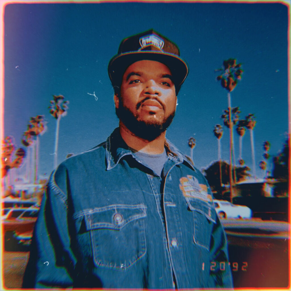 ice cube having a good day