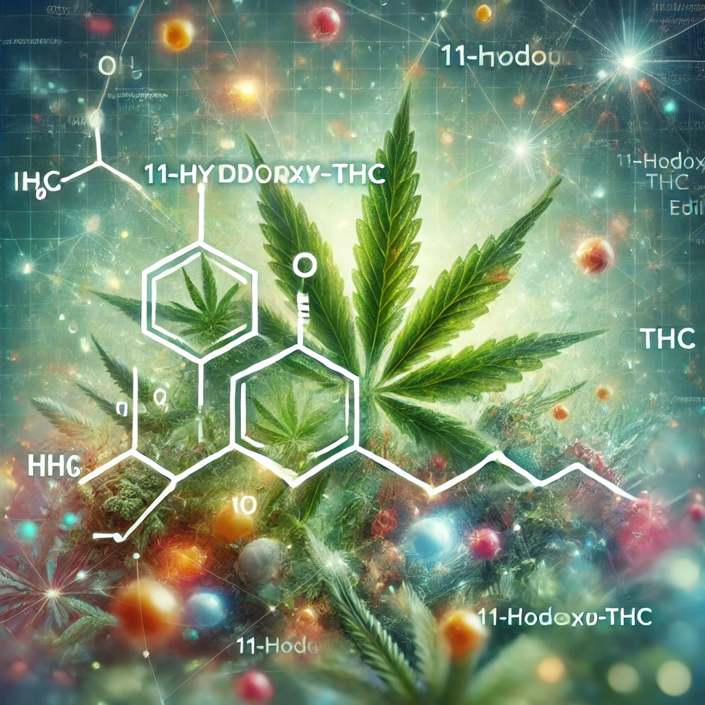 11-hydroxy-thc equipotency cannabis metabolite