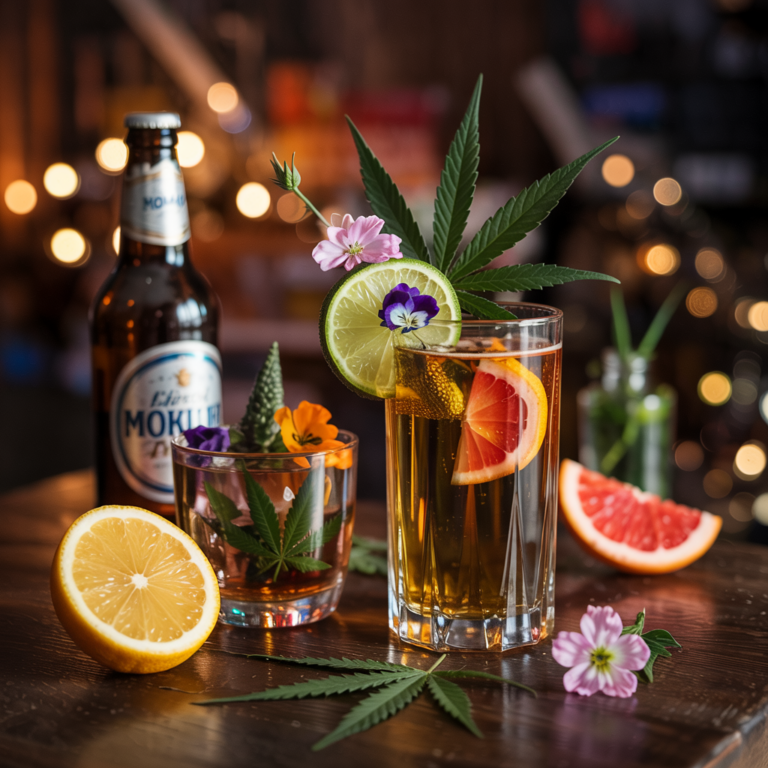 Cannabis Beverages Are Disrupting the Alcohol Game